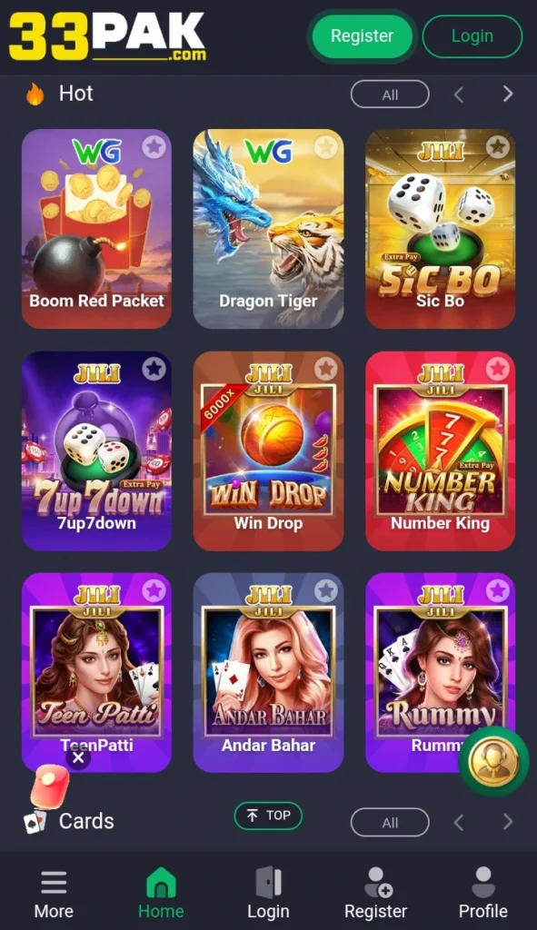 333PAK Game